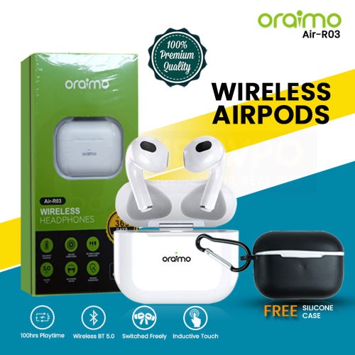 Oraimo Air-R03 Wireless Headphone - TUZZUT Qatar Online Shopping