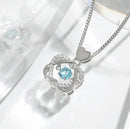Heart Necklace Hexagram Beating Necklace For Women Design Pendant Necklace S329164 - TUZZUT Qatar Online Shopping