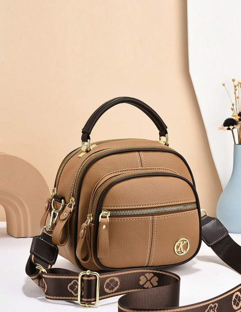 Elegant Adjustable Strap Shoulder Travel Bag K79829 - TUZZUT Qatar Online Shopping