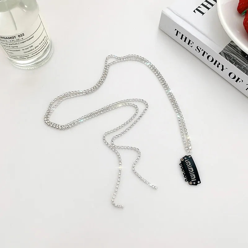 Diamond Chain Hairpin Braided Hair Headdress Tassel Hairpin High Sense Temperament Dirty Braided Hairband - Tuzzut.com Qatar Online Shopping