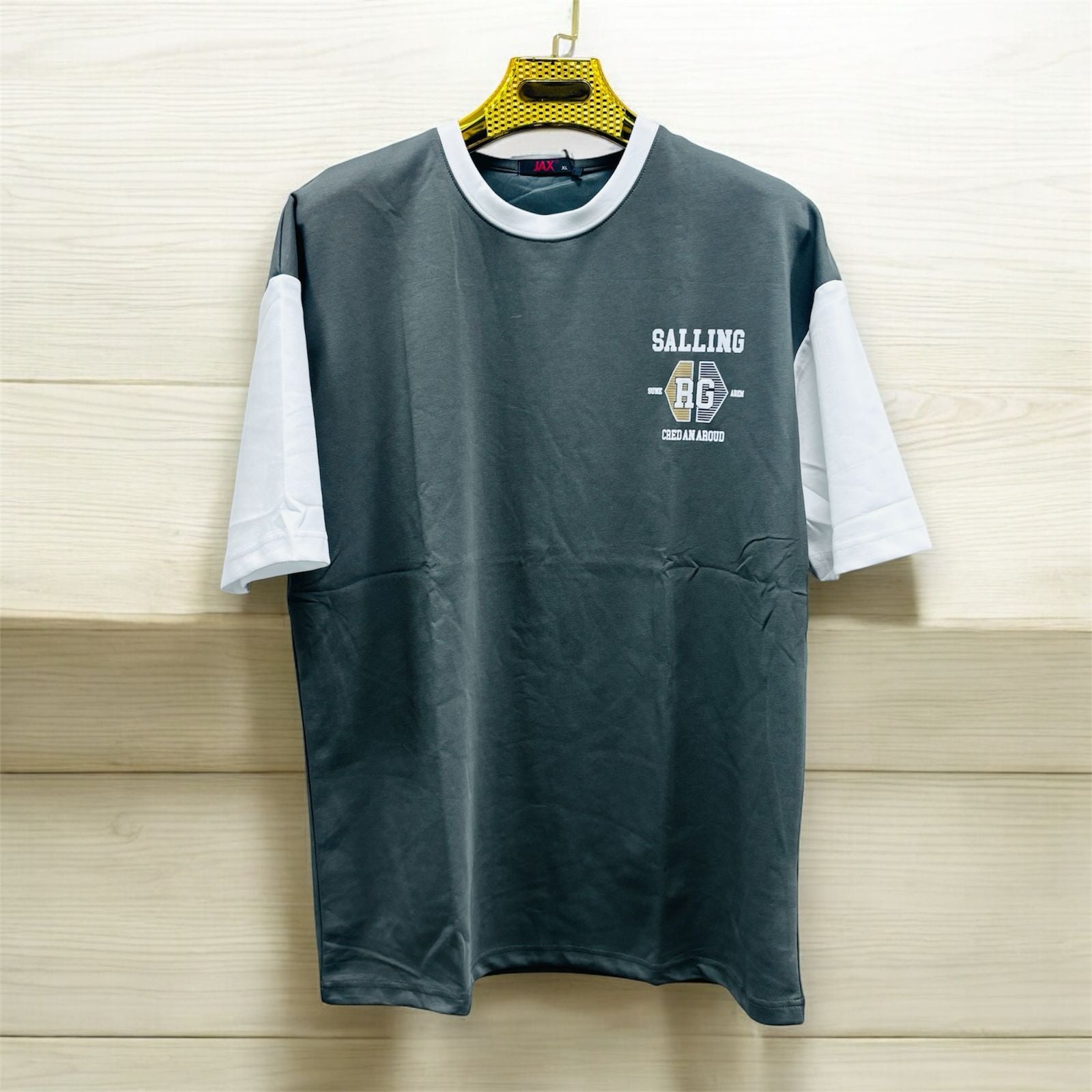 Mens Printed Multi Colored Short Sleeve T-shirt Mens Printed Multi Colored Short Sleeve T-shirt