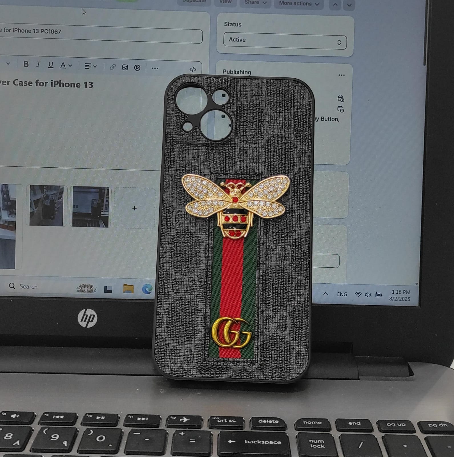 Designer Cover Case for iPhone 13 PC1072 Designer Cover Case for iPhone 13 PC1072