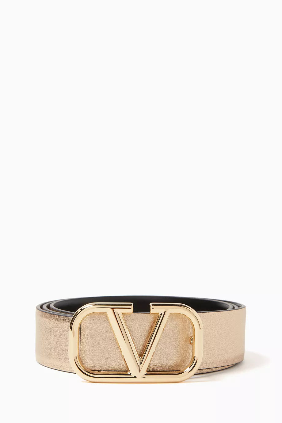 Garavani Reversible Belt in Shiny Calfskin V1001 Garavani Reversible Belt in Shiny Calfskin V1001