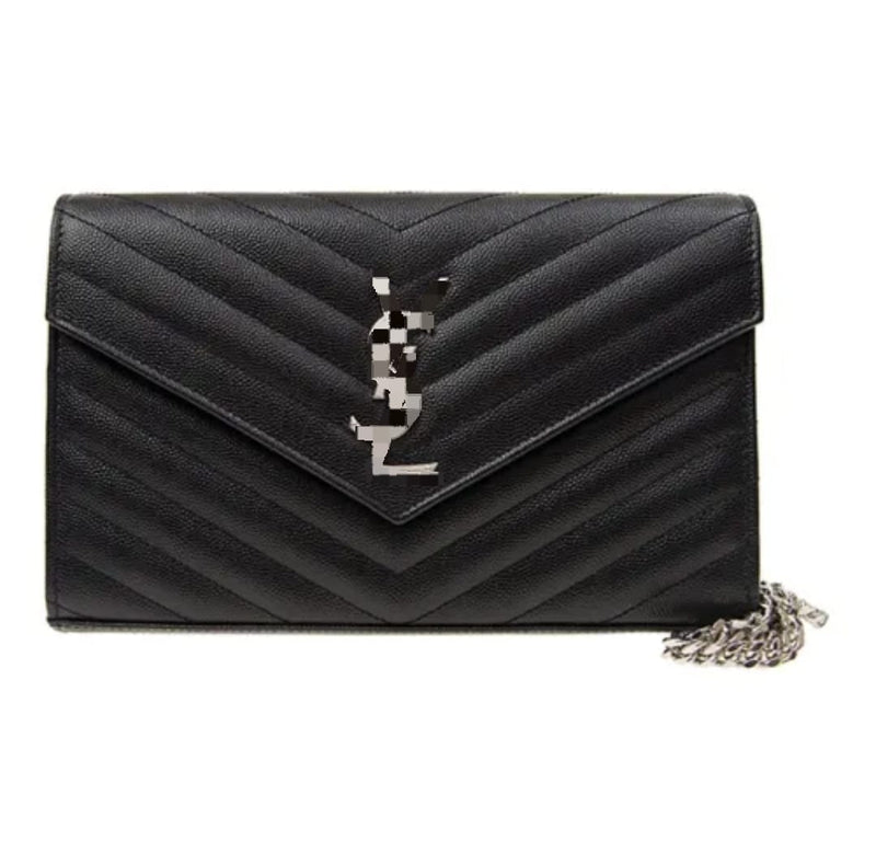 Leather Chain Wallet Shoulder Bag B2018 - TUZZUT Qatar Online Shopping