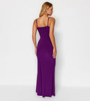 Solid Strappy Maxi Dress K58749687 3XL - TUZZUT Qatar Online Shopping