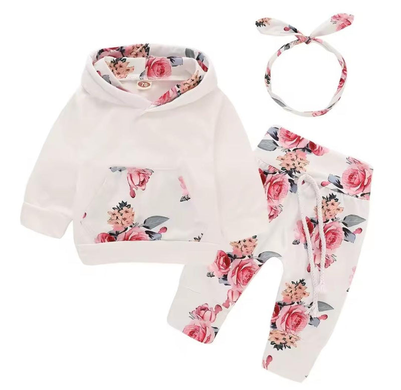 Baby Girls Infant Toddler Autumn Clothes Set   129814 - TUZZUT Qatar Online Shopping