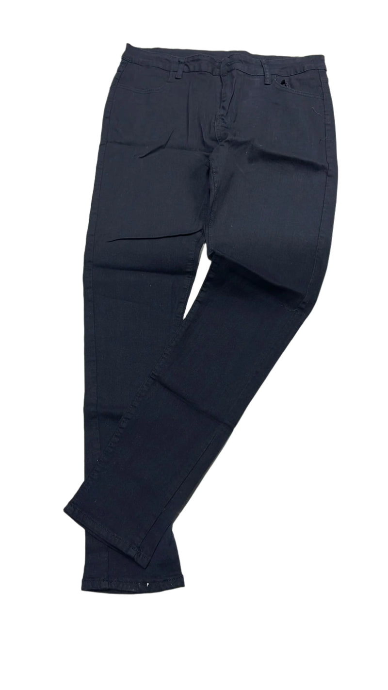 New High Quality Classic Style Slim Jeans Pants XL 483562 - TUZZUT Qatar Online Shopping