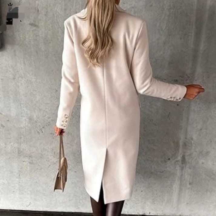 Women's Double Breasted Wool Coat WC258