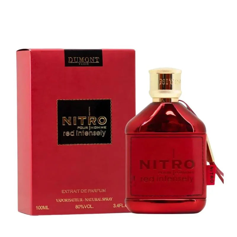 DUMONT NITRO RED INTENSELY EDP 100ml - FOR MEN DUMONT NITRO RED INTENSELY EDP 100ml - FOR MEN