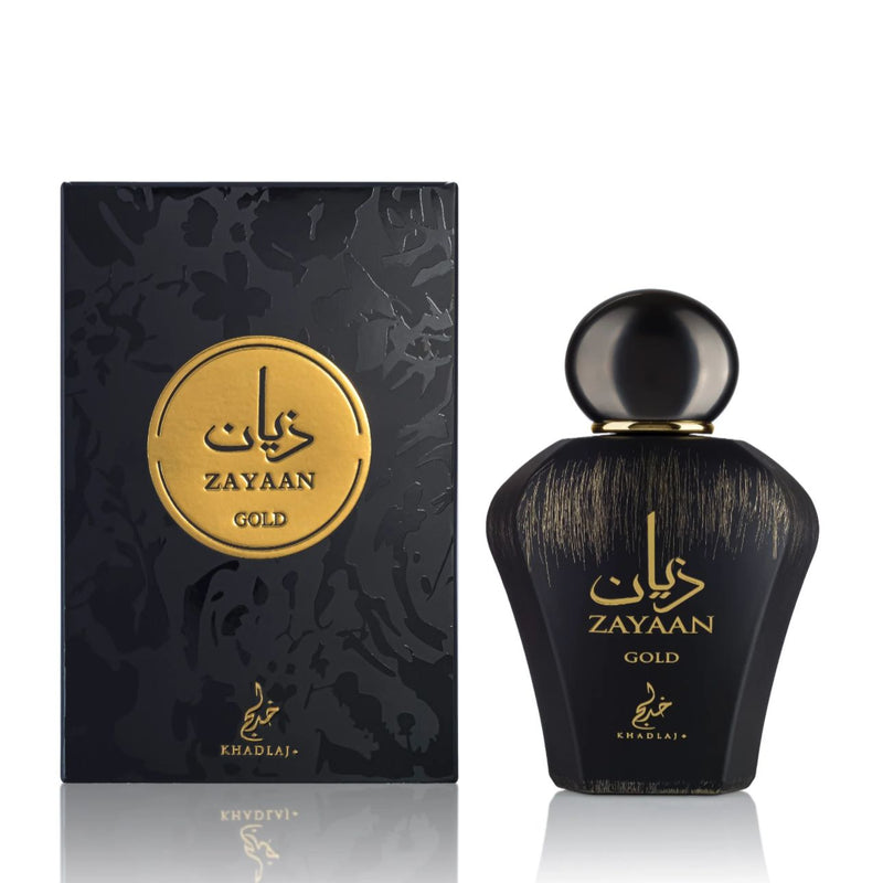 Khadlaj Zayaan Gold  EDP Parfum For Men 100 - ml - TUZZUT Qatar Online Shopping