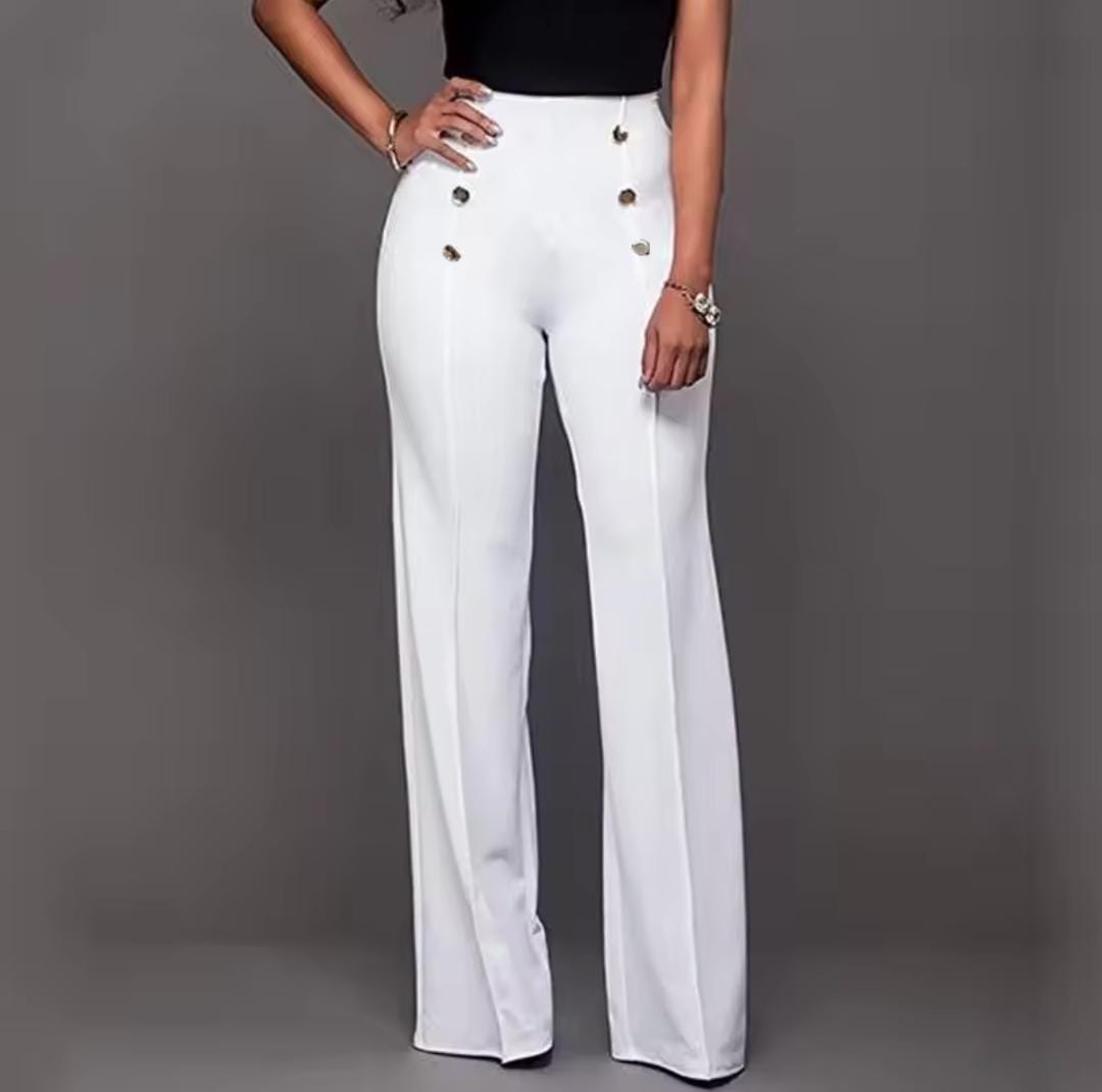 Women's Wide Leg Pants Casual Trousers B242833 Women's Wide Leg Pants Casual Trousers B242833