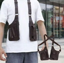 Men Retro Multi-pocket Phone Bag Chest Bags  B-366649 - TUZZUT Qatar Online Shopping