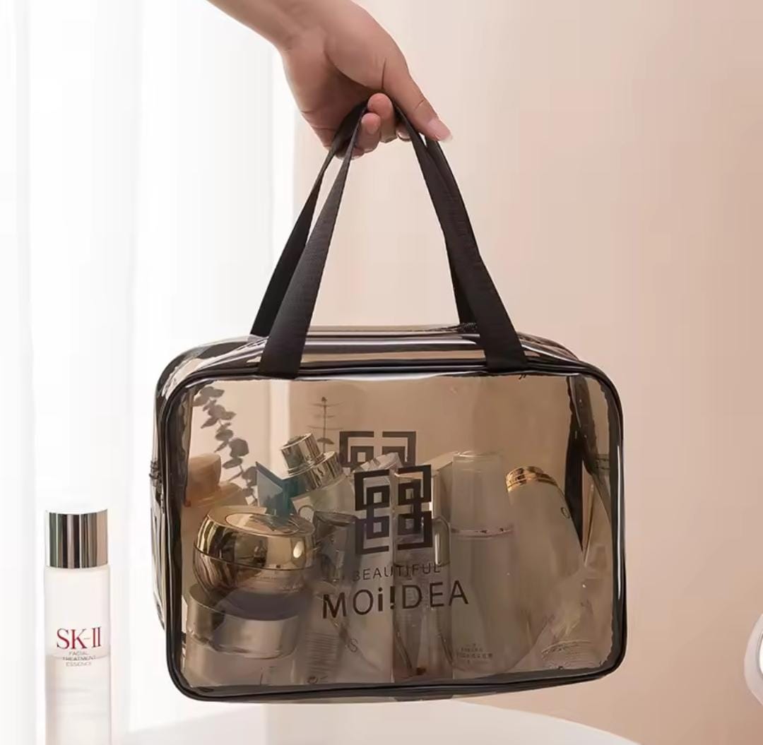 Portable Cosmetic Transparent Double Handle Bag S2328690 Portable Cosmetic Transparent Double Handle Bag S2328690