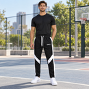 Black & White Drawstring Track Pants MC-A19