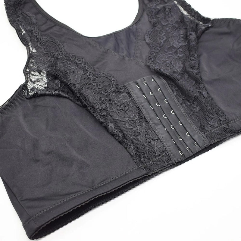 Women's Front Closure Bra Seamless Lace Bra 50720 - TUZZUT Qatar Online Shopping