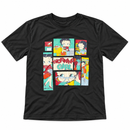 Black “Working Girl” Graphic Crew-Neck T-Shirt 588772 - S