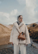 Numéro Neuf Edition Textured Camel Bag B2010 - TUZZUT Qatar Online Shopping