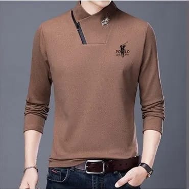 Collar Double Fleece Long Sleeve Sweatshirt XL S4405594 - Tuzzut.com Qatar Online Shopping