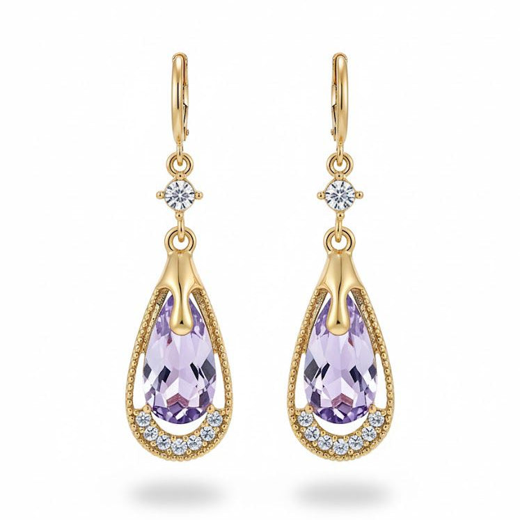 Women's  Fashion Pearl Earrings Diamond 349167 - TUZZUT Qatar Online Shopping