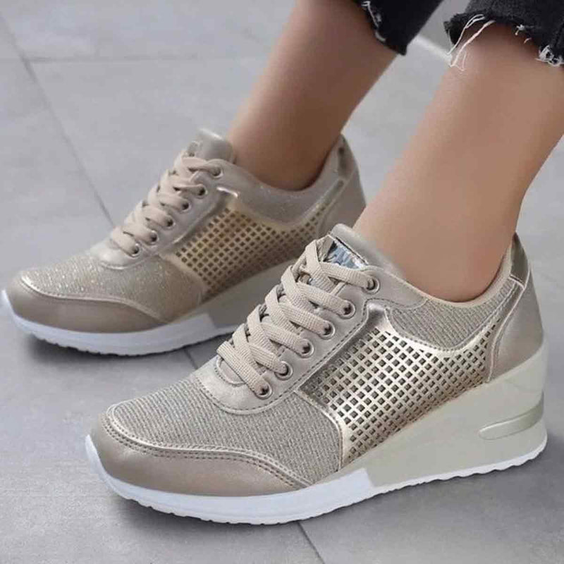 Womens Wedge Sneakers WS0032 - TUZZUT Qatar Online Shopping