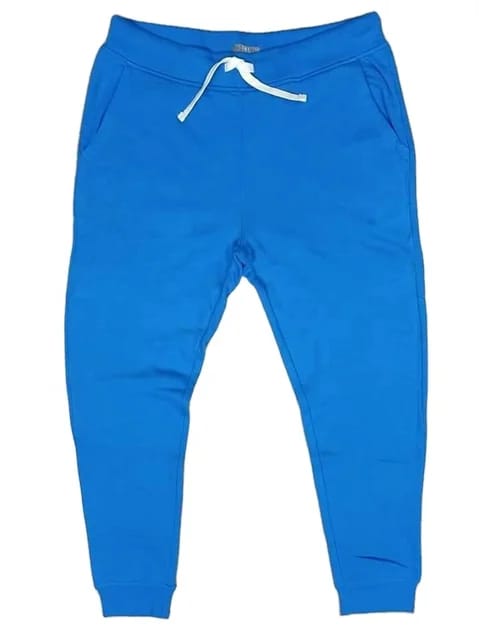 Jogger pants solid color skinny type with pocket side plain no print solid color S752498 - Tuzzut.com Qatar Online Shopping