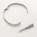 LOVE Bracelet Classic White Gold Diamonds DN2043 - TUZZUT Qatar Online Shopping