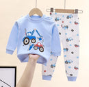 Kids Long Sleeve T-shirt Tops with Pants Sets   334534 - TUZZUT Qatar Online Shopping