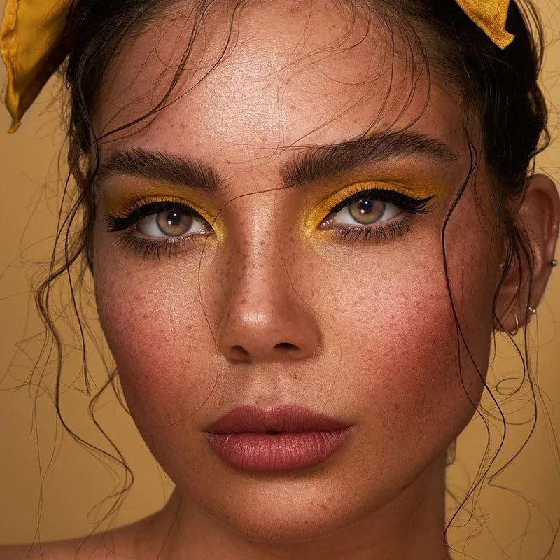Unibling Creamy Highlights Yellow Contact Lenses for Eyes (1 Pair) Unibling Creamy Highlights Yellow Contact Lenses for Eyes (1 Pair)