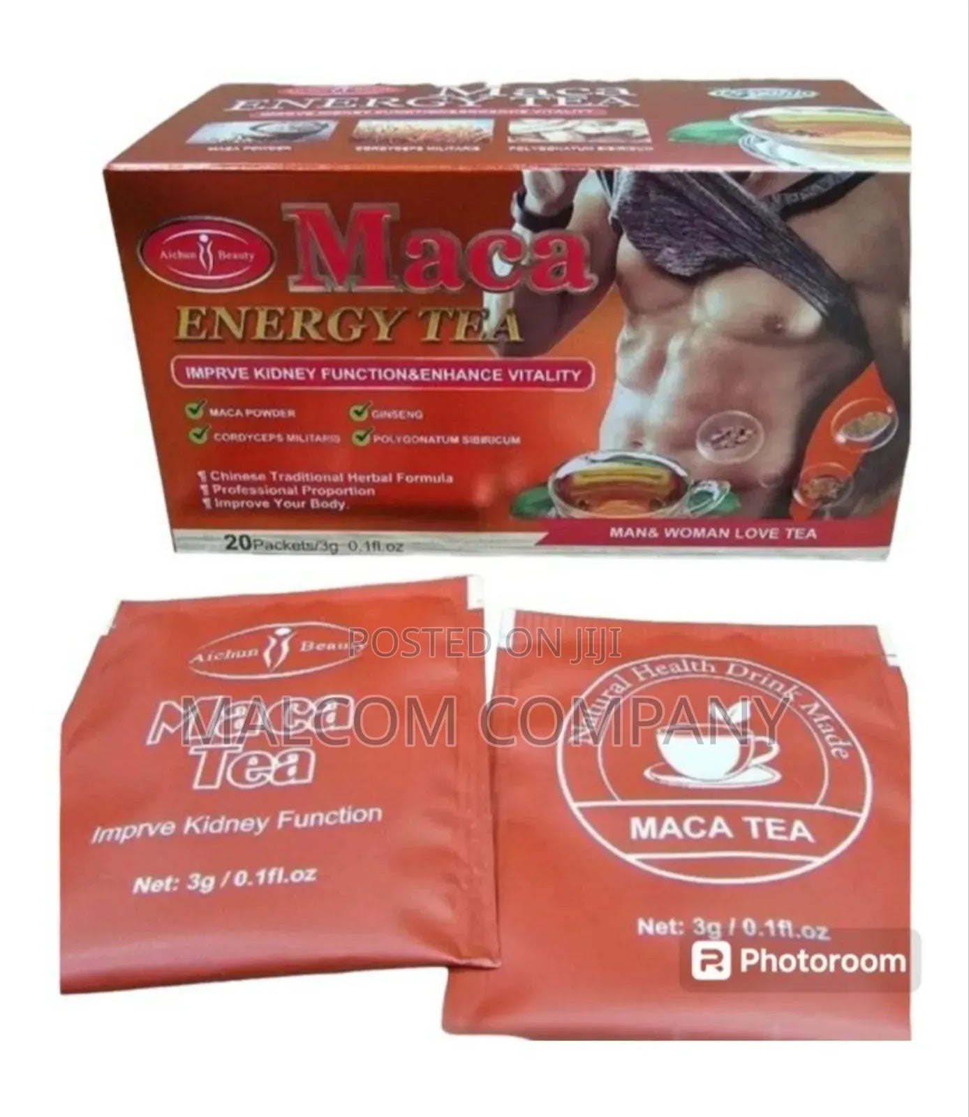 Maca Energy Tea 20 Packets/3g Maca Energy Tea 20 Packets/3g