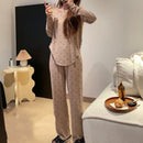 2 Pcs Women 's Long Sleeve Sleep Set 468390 - TUZZUT Qatar Online Shopping