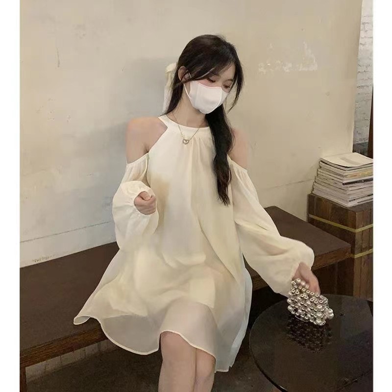 Women's Long Sleeve Smock Dress M 413603 Women's Long Sleeve Smock Dress M 413603