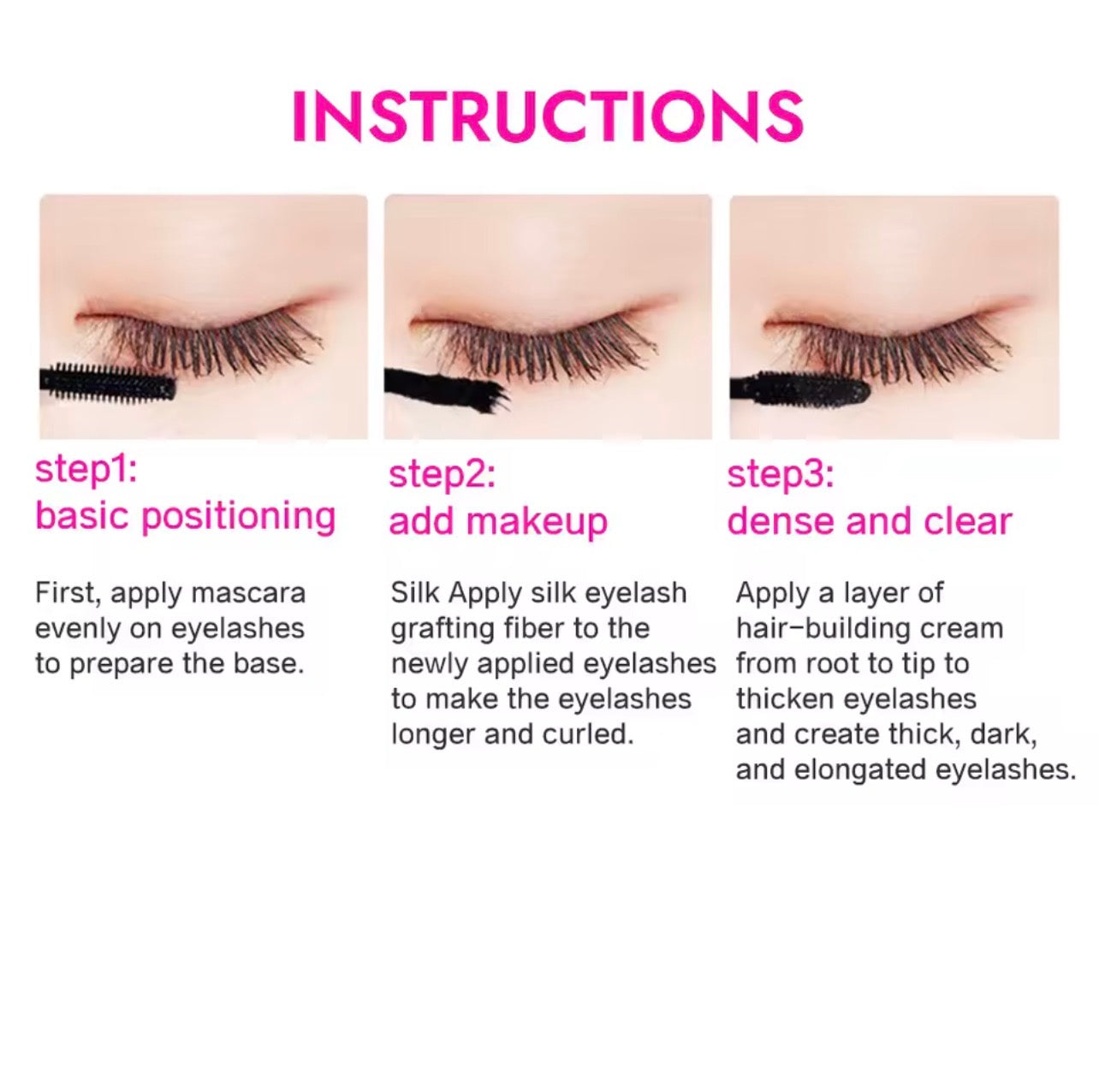 Fiber Mascara Set With Double Tubes 365547 Fiber Mascara Set With Double Tubes 365547