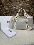 Tote Bag Shoulder Bag Cotton Leather  S439258 - TUZZUT Qatar Online Shopping