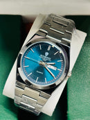 Men's Luxury Silver Stainless Watch W6552 - TUZZUT Qatar Online Shopping