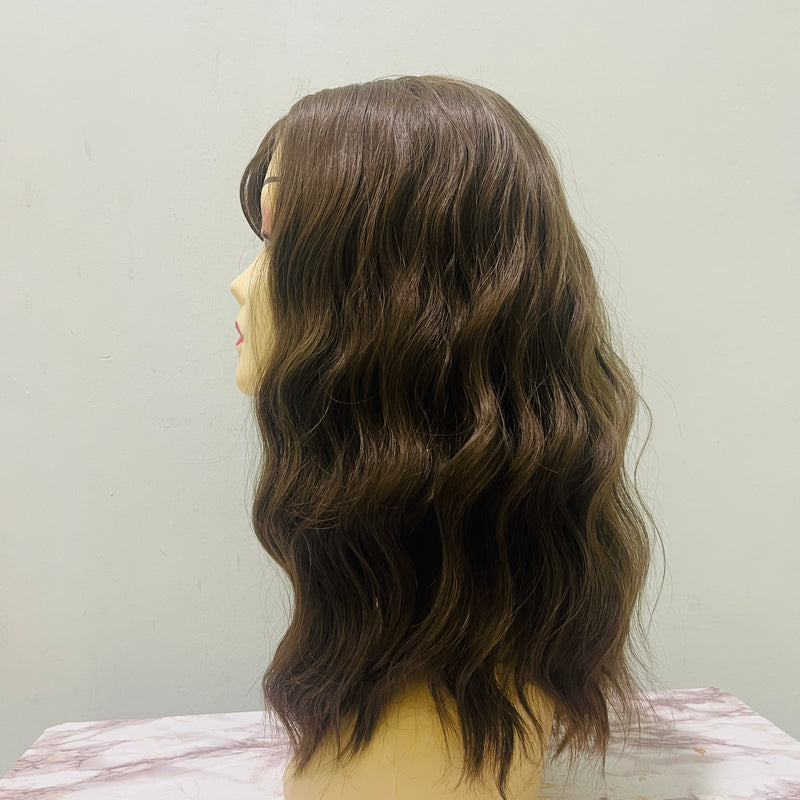 Women Wavy Synthetic Wig 18inch S3919700 - TUZZUT Qatar Online Shopping