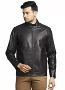 Men Designer Leather Jacket 849562 XL - TUZZUT Qatar Online Shopping