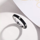 1pc Fashion Multicolor Silver Rings Women S3669672(Size8