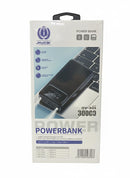 Jnuobi Large Capacity Four Ports Power Bank 30000mAh DY301 (Micro/Type-C/ Dual USB-A) - TUZZUT Qatar Online Shopping