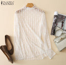 Sheer mesh top women S2235972 - Tuzzut.com Qatar Online Shopping