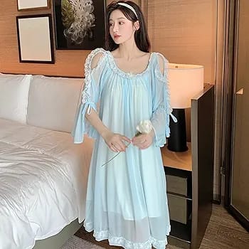 Women's Long Sleeve Nightgown S1420520 Women's Long Sleeve Nightgown S1420520