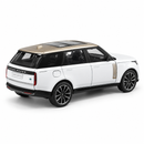 White Range Rover SUV Model Car with Champagne Roof MF 1913
