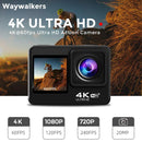 Action Camera Sony Lens 2.0-inch LCD EIS Dual Screen - TUZZUT Qatar Online Shopping