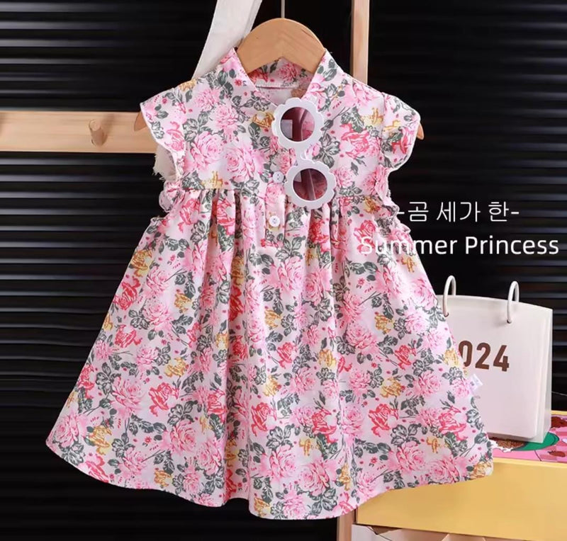 Kids Summer Beach Soft Holiday A-Line Dress   1670844 - TUZZUT Qatar Online Shopping