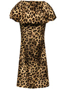 New Printed Women's Party Dress Z545221 - TUZZUT Qatar Online Shopping