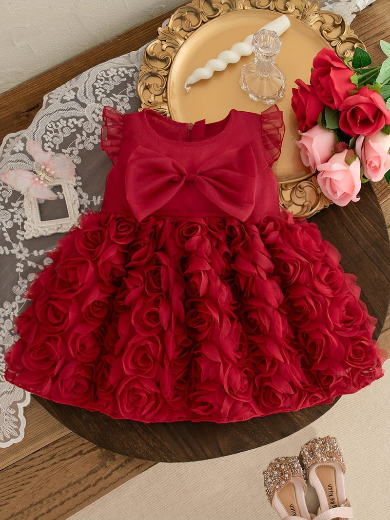 Baby Girl Princess Sleeveless Dress   B-57410 - TUZZUT Qatar Online Shopping
