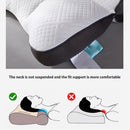 Orthopedic Bed Pillow Ergonomic Cervical Support Anti-traction Goose Down Pillow 40x58cm - TUZZUT Qatar Online Shopping