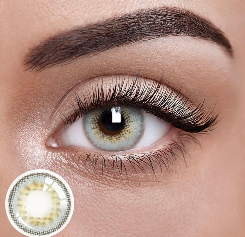 Unibling LA Girl Blue Contact Lenses for Eyes (1 Pair) - TUZZUT Qatar Online Shopping