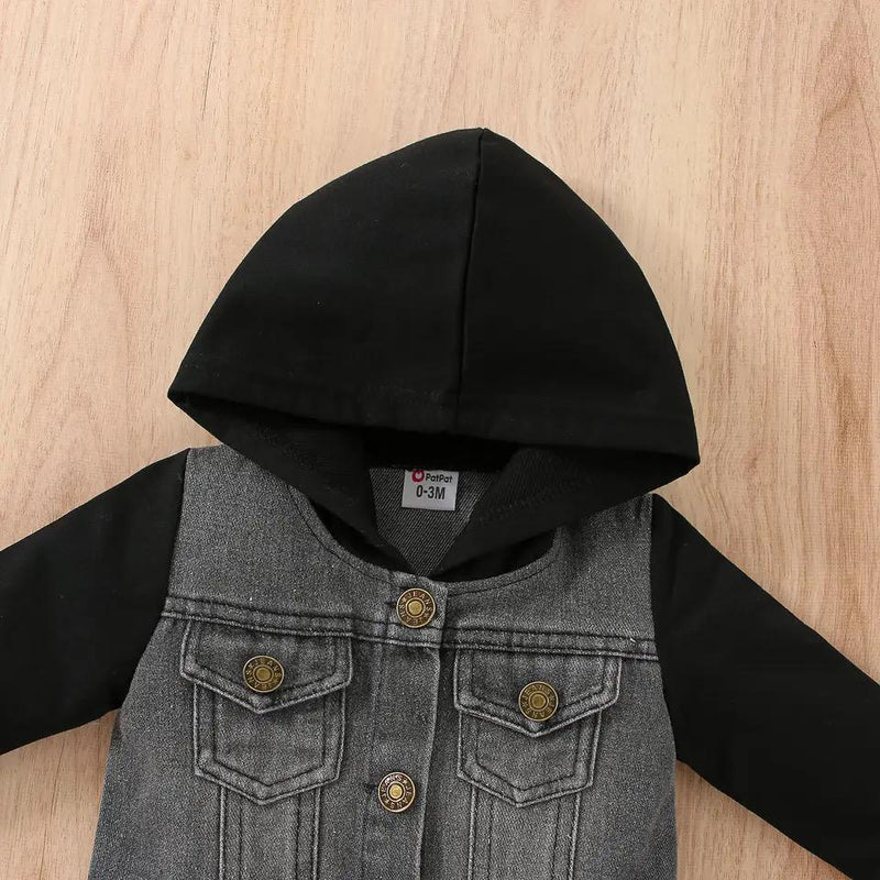Kid Boy Autumn Jacket Coat Long Sleeve Hooded 18-24 Months 20528150