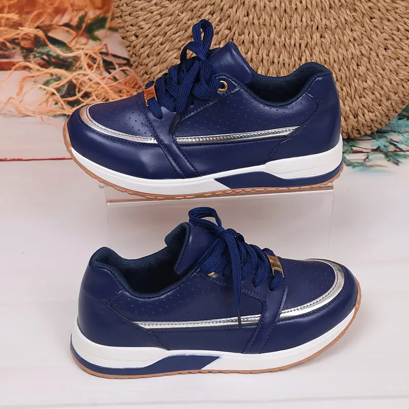Breathable Thick Soled Casual Sneakers 4001 - TUZZUT Qatar Online Shopping
