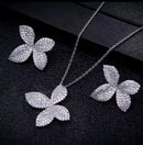 Women Fashion Silver Colour Necklace And Earrings S4527574 - TUZZUT Qatar Online Shopping